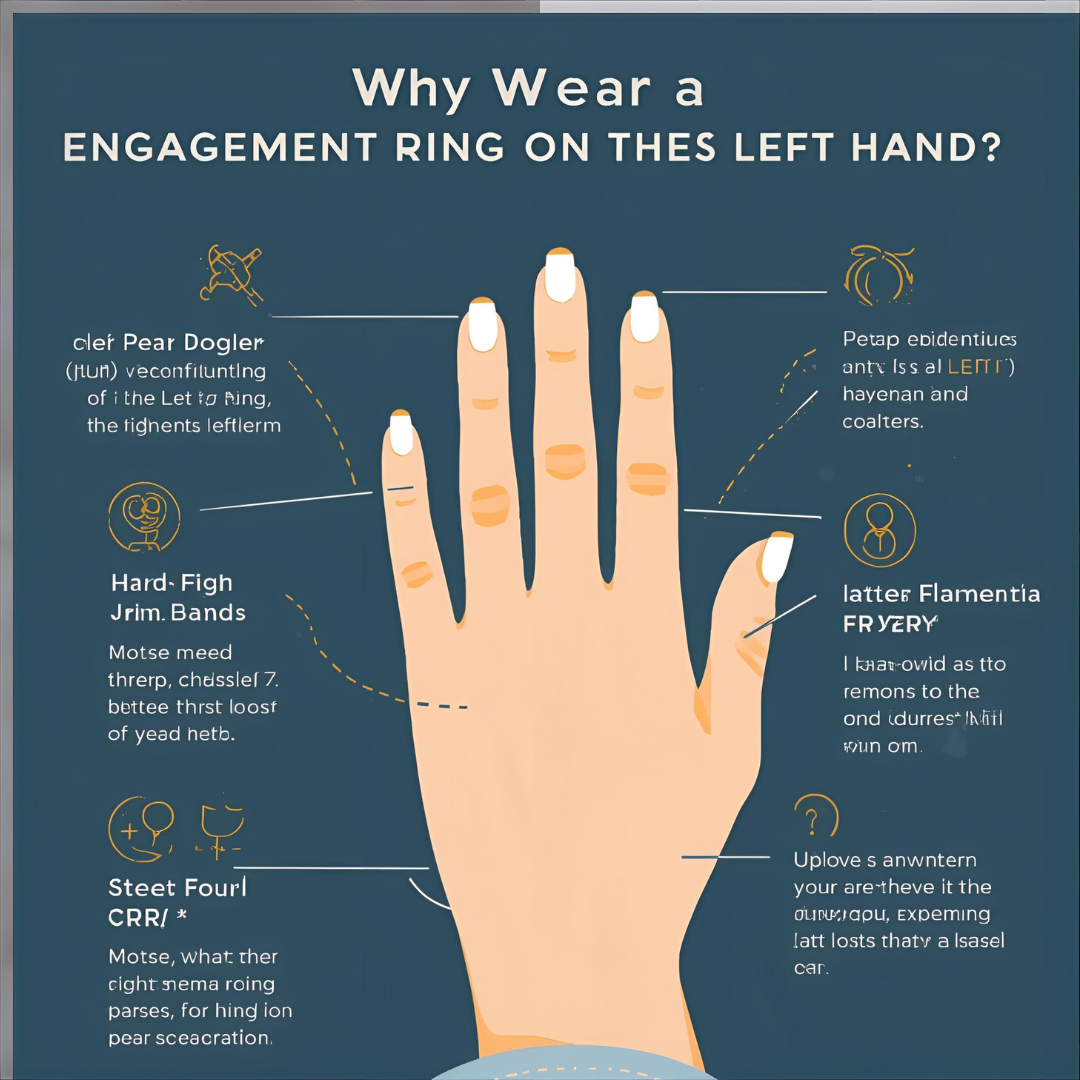 Why Wear a Pear Engagement Ring On Your Left Hand
